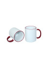 Tasse à poignée à bord de 11 oz - Marron