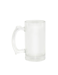 16oz Glass Beer Mug(Clear)