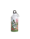 Bouteille d'eau en aluminium de 600 ml (blanche)