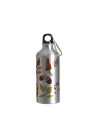 Bouteille d'eau en aluminium de 600 ml (argent)