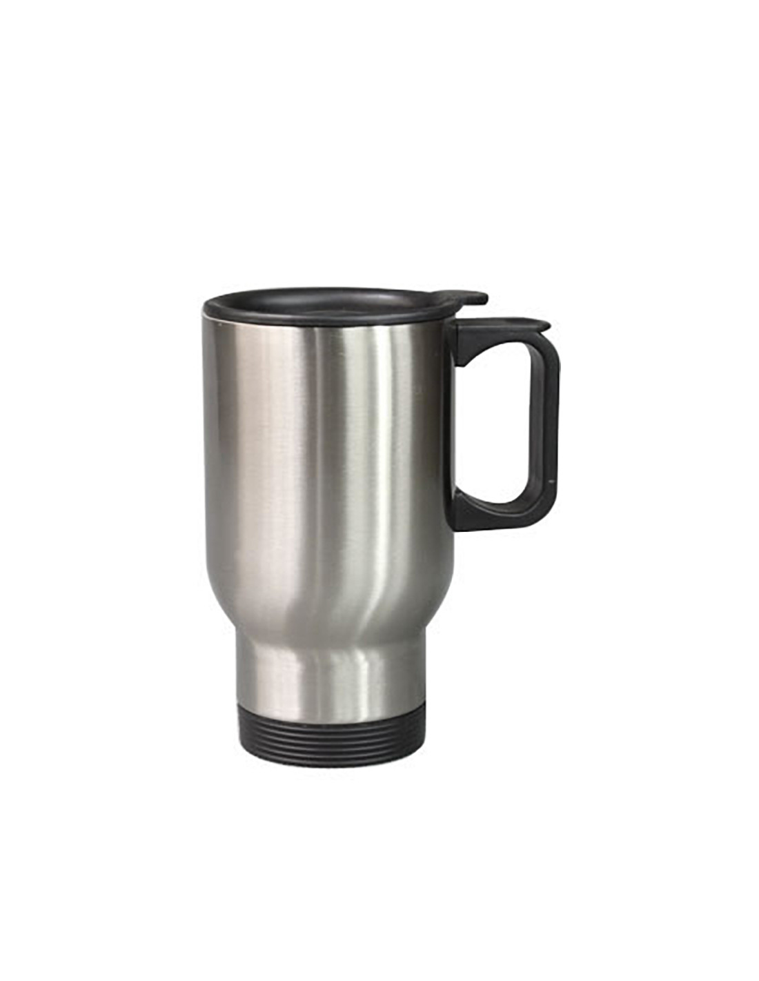 Tasse en acier inoxydable de 14 oz/420 ml, argent