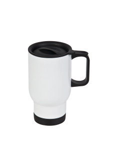 14oz/420ml Stainless Steel Mug -Full White 2