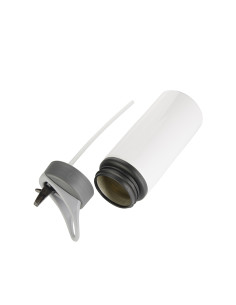 22oz/650ml Aluminum Bottle w/ Handle(White) 2