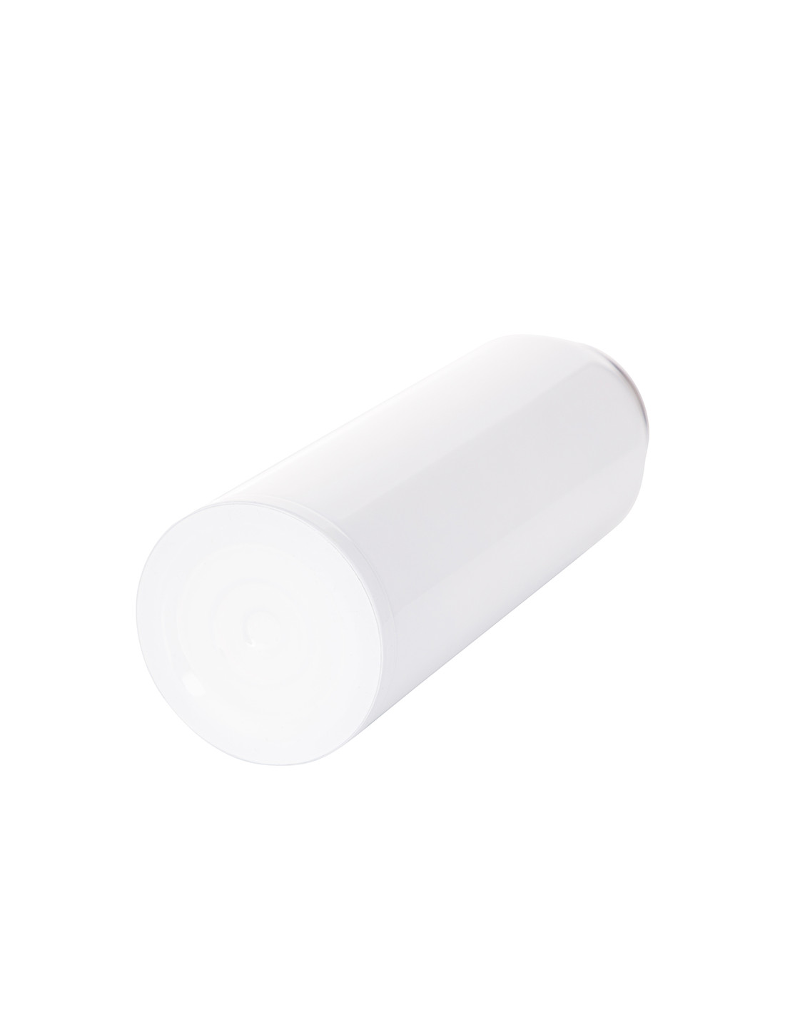 Bouteille en acier inoxydable avec couvercle pop de 500 ml/17 oz (blanc)