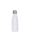 Bouteille en forme de cola en aluminium de 17 oz/500 ml (blanc)