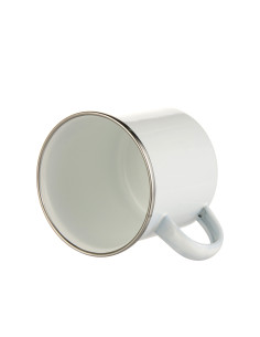 12oz Enamel Mug w/ Flat Bottom 2