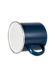 12oz/360ml Colored Enamel Mug(Dark Blue) 2