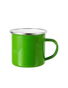 12oz/360ml Colored Enamel Mug(Green)