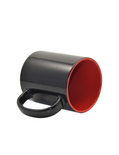11oz Black Color Changing mug(Inner Color)-Red 2