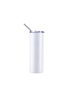 20oz/600ml SS Tumbler with Straw & Lid(Glow in Dark, White to Green) 2