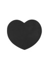 Aimant de réfrigérateur à sublimation-coeur (9,5 cm)