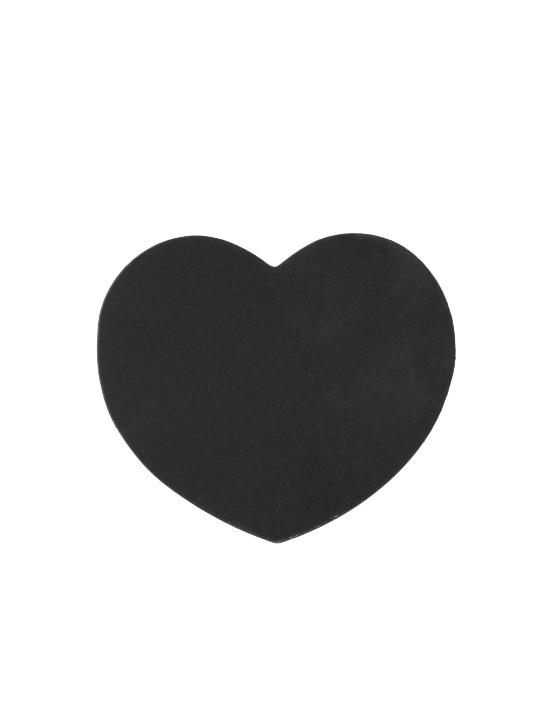 Aimant de réfrigérateur à sublimation-coeur (9,5 cm)