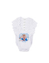Combinaison bébé à manches courtes S (blanc, 3-6M)