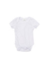 Combinaison bébé à manches courtes XL (blanc, 12-18 mois)