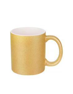 11oz/330ml Glitter Mug(Gold)
