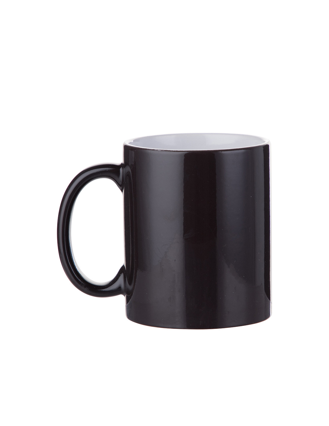 Tasses à couleur changeante de 11 oz - Brillantes, avec boîte blanche - Noir
