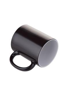 11oz Color Changing Mugs--Glossy, with white box -Black 2