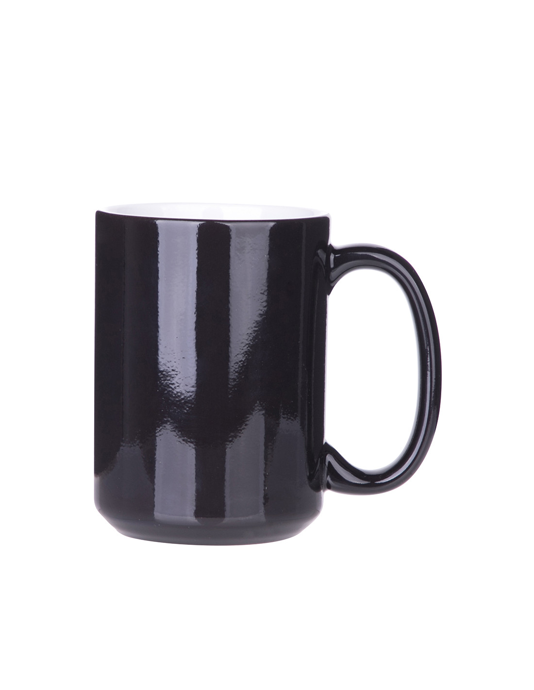 Tasse à couleur changeante de 15 oz (noir)