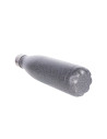 Bouteille en forme de cola en acier inoxydable pailleté de 17 oz/500 ml (gris)
