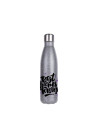 Bouteille en forme de cola en acier inoxydable pailleté de 17 oz/500 ml (gris)