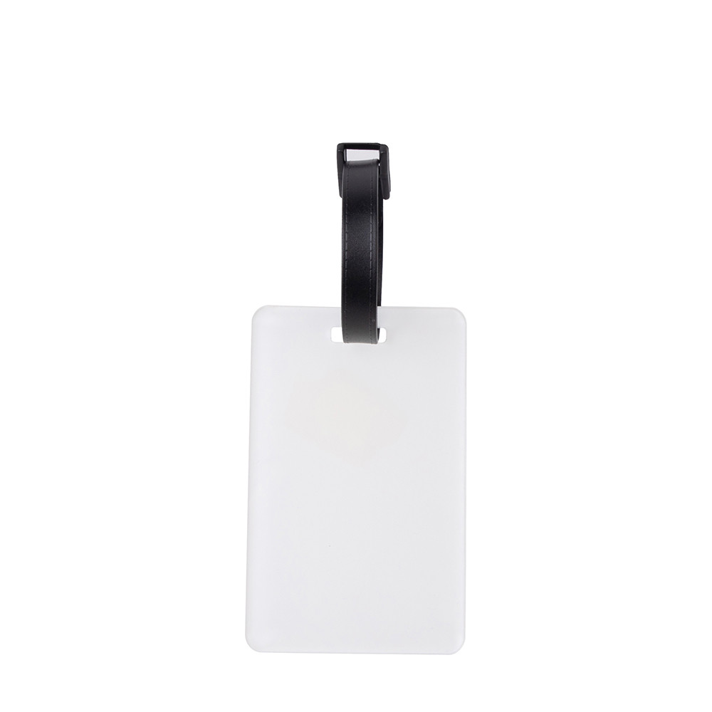Étiquette de bagage en acrylique par sublimation (6*9,5*0,4 cm)