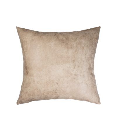 Housse de coussin en cuir par sublimation (40 x 40 cm, marron)
