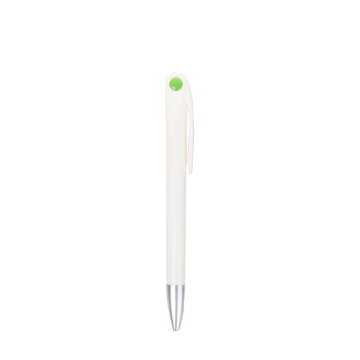 Stylo à bille blanc-bleu