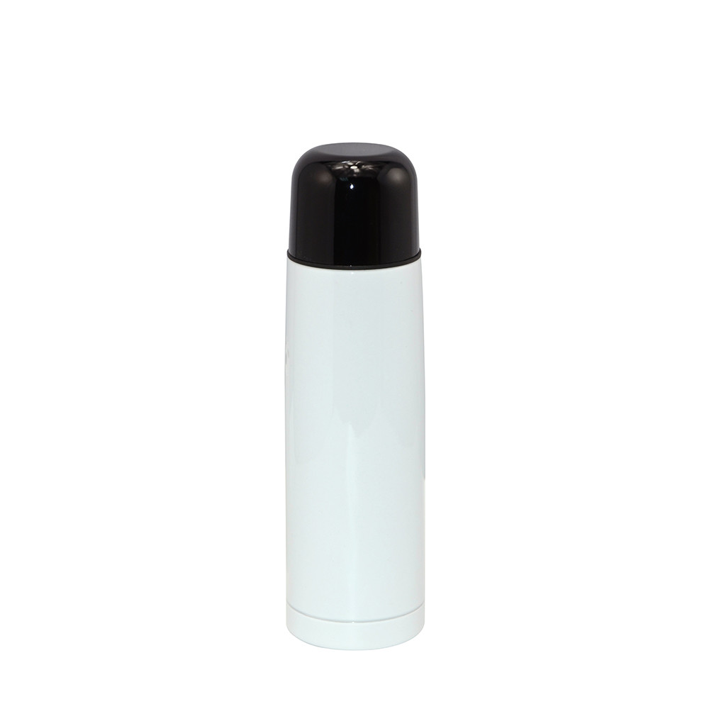 Bouteille thermos blanche de 500 ml