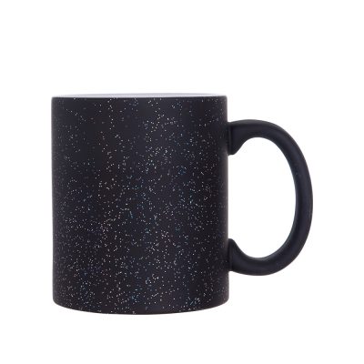 Tasses à couleur changeante de 11 oz (StarSky Black, mat)